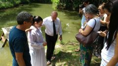 MCE Belém realiza batismo